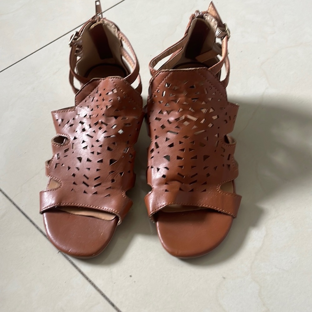 brown heels for girls